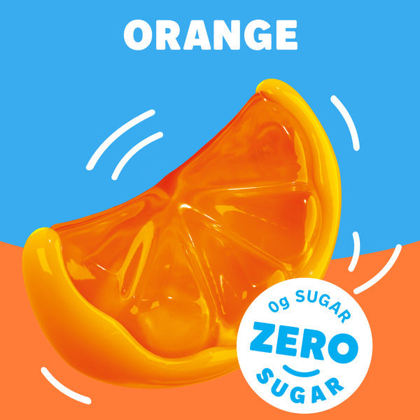 Jell-O Orange Sugar Free Refrigerated Gelatin  DestGlow