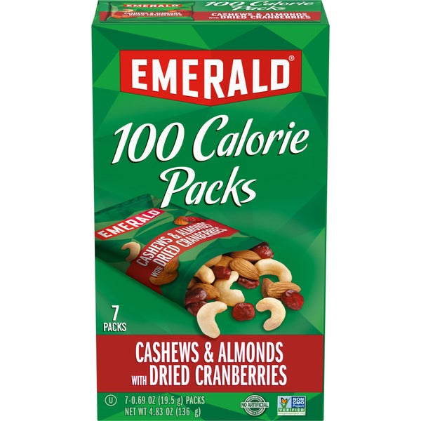 Emerald Cashews &amp; Almonds with Dried Cranberries