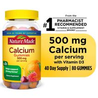 Nature Made Calcium Gummies 500 mg Per Serving wit...
️  DestGlow