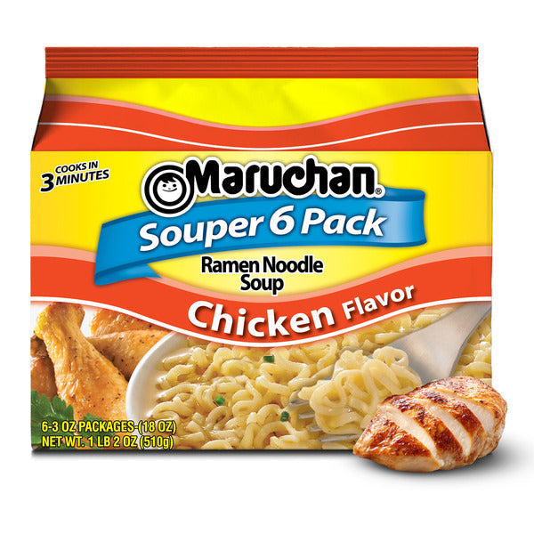 Maruchan Souper Ramen Noodle Soup, Chicken  DestGlow