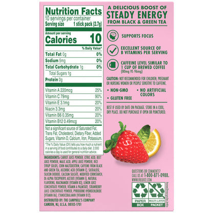 V8 Energy Strawberry Lemonade Powder  DestGlow