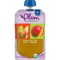 Plum Organics Pear &amp; Mango️  DestGlow