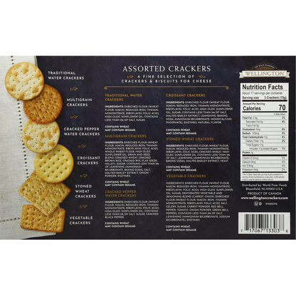 Wellington Assorted Crackers