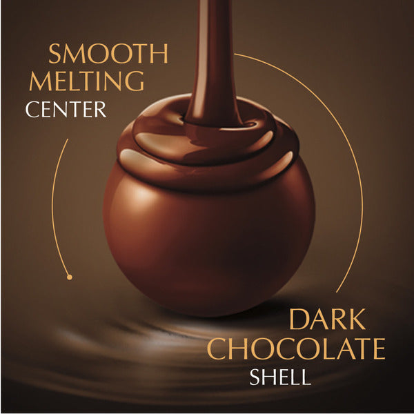 Lindt Lindor 70% Extra Dark Chocolate Candy Truffles  DestGlow