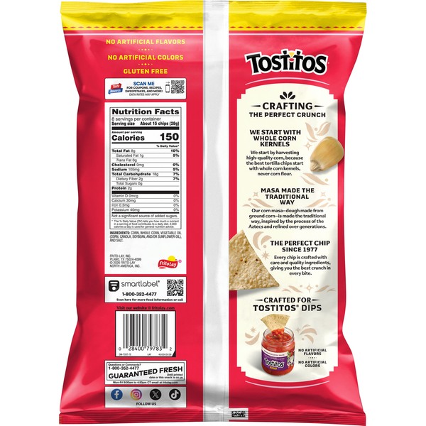 Tostitos Cantina Thin &amp; Crispy Tortilla Chips  DestGlow