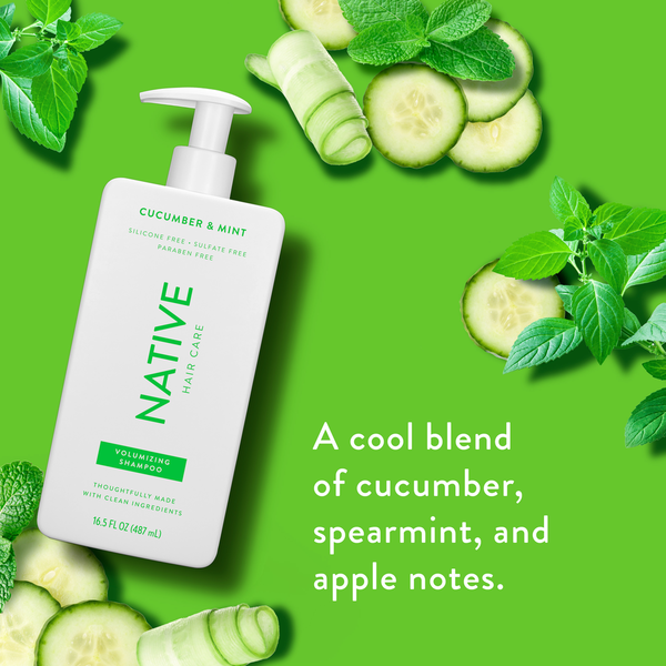 Native Cucumber &amp; Mint Volume Shampoo  DestGlow