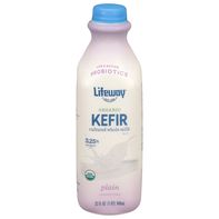 Lifeway Organic Whole Milk Plain Kefir️  DestGlow