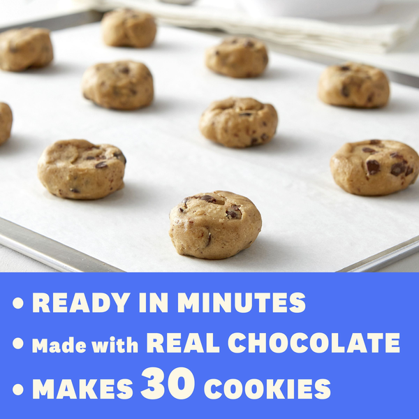 Pillsbury Ready to Bake Chocolate Chip Value Size Cookie Dough  DestGlow