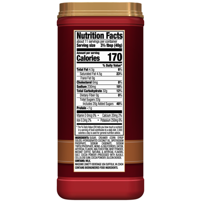 Hills Bros. Drink Mix, English Toffee, Cafe Style