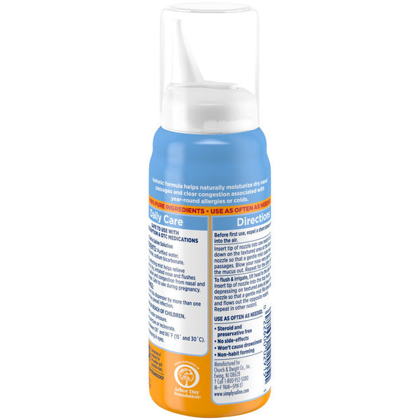Arm &amp; Hammer Simply Saline Daily Care Nasal Mist  DestGlow