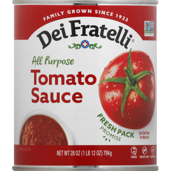 Dei Fratelli Tomato Sauce, All Purpose  DestGlow