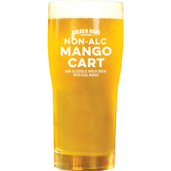 Golden Road Brewing Brewing Mango Cart Non-Alcoholic Wheat Brew, 6 Pack 12 Fl Oz Cans  DestGlow