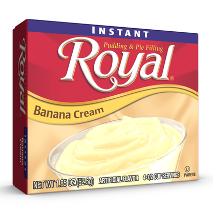 Royal Banana Cream Instant Pudding &amp; Pie Filling