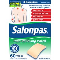 Salonpas Pain Relieving Patch - 2.83 x 1.81 in️  DestGlow