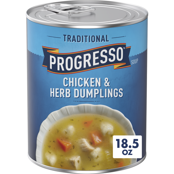 Progresso Traditional Chicken and Herb Dumplings Soup  DestGlow