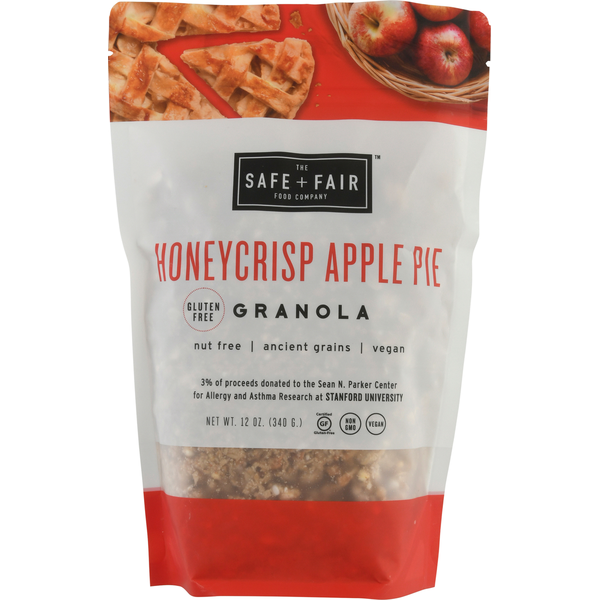 The Safe + Fair Food Company Granola, Honey Crisp Apple Pie  DestGlow