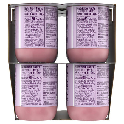 Dannon Light + Fit Nonfat Yogurt, Strawberry/Blueberry/Raspberry, Gluten-Free, 12 Pack