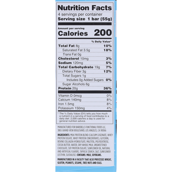 Barebells Creamy Crisp Protein Bar  DestGlow