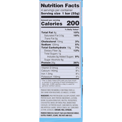 Barebells Creamy Crisp Protein Bar  DestGlow