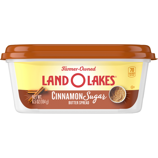 Land O Lakes Cinnamon Sugar Butter Spread, Spreadable  DestGlow