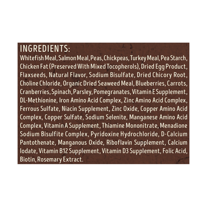 Supreme Source Grain Free Whitefish Meal and Salmon Meal Recipe Cat Food