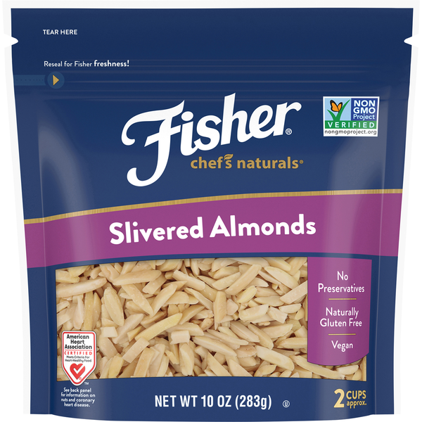 Fisher Slivered Almonds  DestGlow