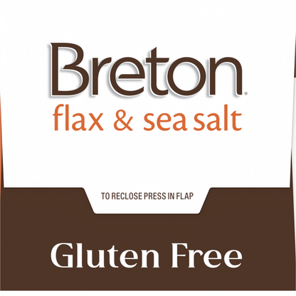 Dare Breton Crackers, Gluten Free, Flax &amp; Sea Salt