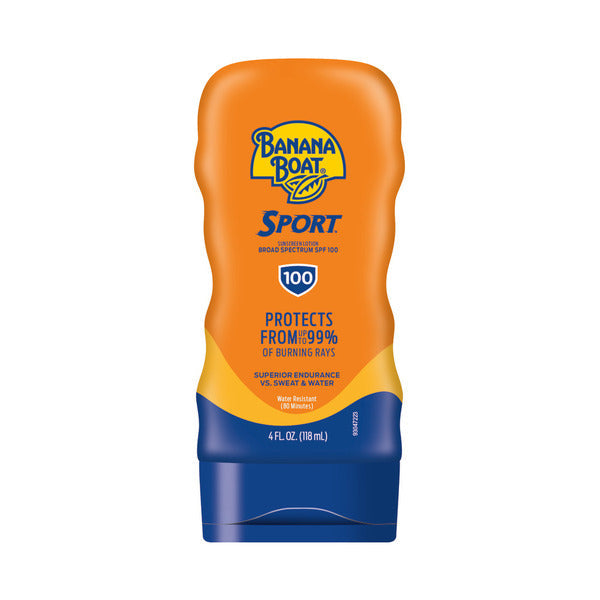 Banana Boat Sport Lotion Active Max Protect Lotion Sunscreen Broad Spectrum  DestGlow