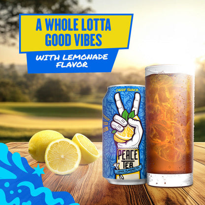 Peace Tea Caddy Shack Lemon-Flavored Iced Tea Cans