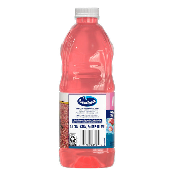 Ocean Spray White Cran-Strawberry Juice Drink  DestGlow