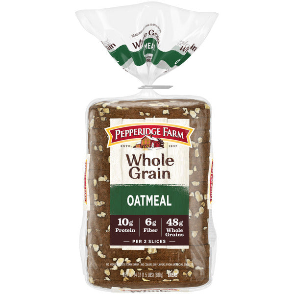 Pepperidge Farm Oatmeal Bread  DestGlow