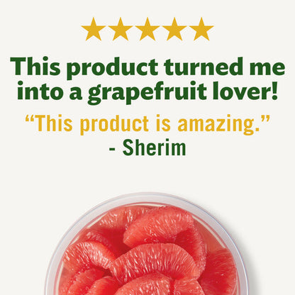 Del Monte Red Grapefruit FRUIT CUP Snacks, No Sugar Added
