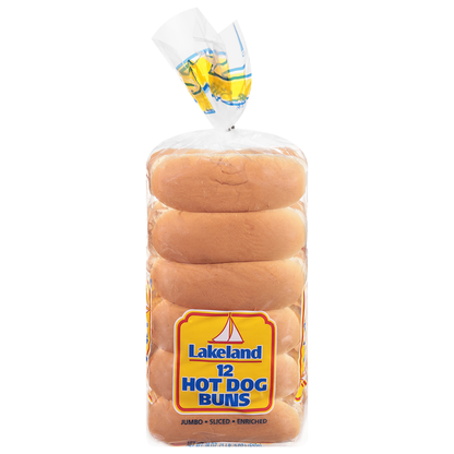 Lakeland Hot Dog Buns