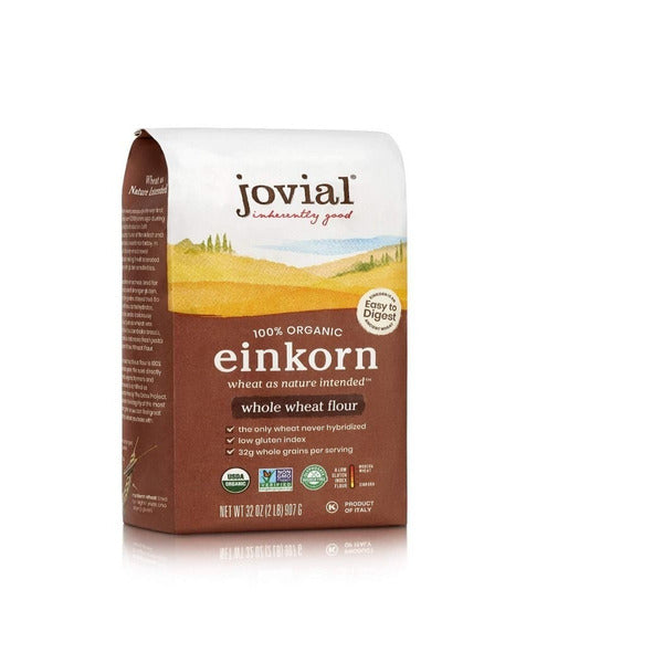 Jovial  Organic Einkorn Whole Wheat Flour  DestGlow