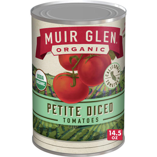Muir Glen Organic Petite Diced Tomatoes  DestGlow