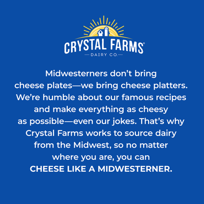 Crystal Farms Cheese, Medium Cheddar