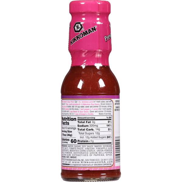 Kikkoman Sauce, Sweet &amp; Sour