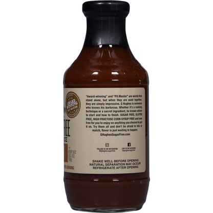 G Hughes Sugar Free Honey Flavored BBQ Sauce