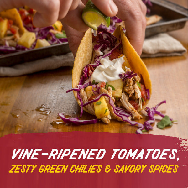 RO*TEL Chunky Diced Tomatoes and Green Chilies  DestGlow
