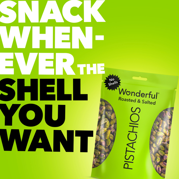 Wonderful No Shells Roasted &amp; Salted Pistachios  DestGlow