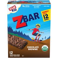 ZBAR Chocolate Brownie Organic Kids Snack Bars️  DestGlow