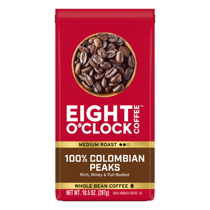Eight O’Clock Colombian Peaks Whole Bean Coffee