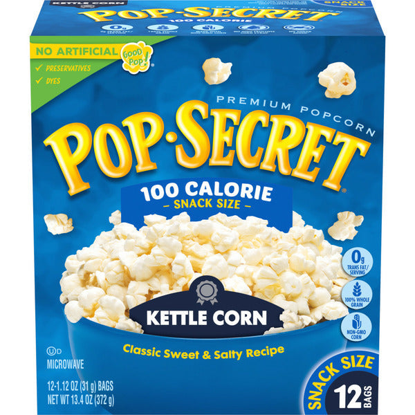 Pop Secret Kettle Corn Microwave Popcorn  DestGlow