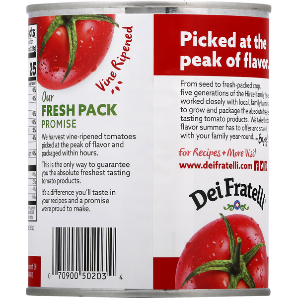 Dei Fratelli Tomatoes. Petite Diced  DestGlow