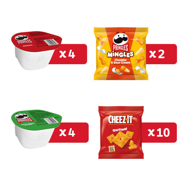 Cheez-It Variety Pack Snacks, Grab and Go, 20 Count  DestGlow