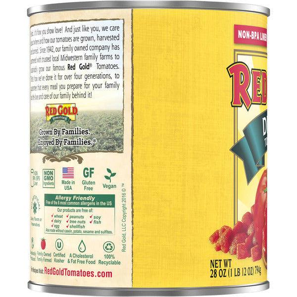 Red Gold Diced Tomatoes  DestGlow