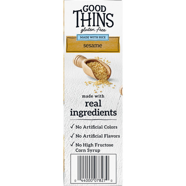 GOOD THINS Sesame Gluten Free Rice Snacks  DestGlow