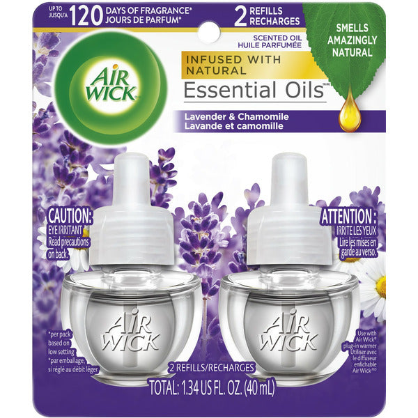 Air Wick® Plug in Scented Oil Refill, 2ct, Lavender &amp; Chamomile
