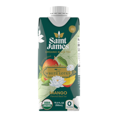 Saint James Iced Tea The White Lotus Mango Black Tea  DestGlow