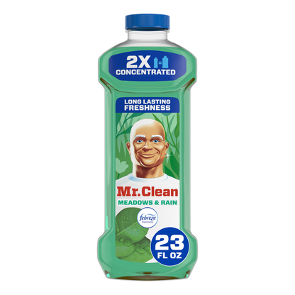 Mr. Clean All Purpose Cleaner, Cleaning Liquid, Meadows &amp; Rain